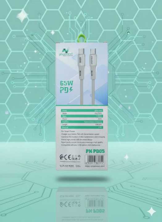 Phonnext%20-%2065W%20-%20PD%20Fast%20Charging%20Type-C%20to%20Type-C%20Soft%20Silicone%20Data%20Cable%20-%20%20High%20Speed%20PD%20Fast%20Cable%20for%20Laptops,%20MacBooks,%20Samsung%20&%20iPhones%20%E2%80%93%20PN-PD03%20-%20Image%203