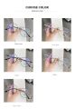 Myopic glasses Women Metal Anti Blue Light Short Sighted Eyeglasses Black Glasses With Degree - 1.0 1.5 2.0 2.5 3.0 3.5 4.0. 