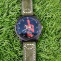 LEATHER BELT WATCH FOR BOYS. 