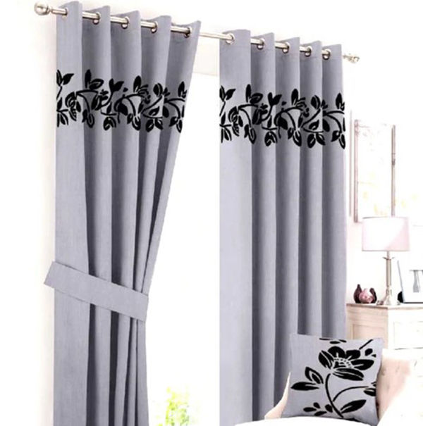 Premium Flowers Motive Design Levish Curtains For Your Bedroom,Pardy,Window Curtains,Luxury,Home Decor