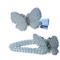 2 Pins Set Fancy Pearl Hair Pins Hair Clips Elite Shapes for Women and Girls. 