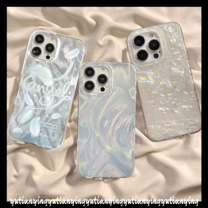 For Infinix Smart 8 6 7 5 Tecno Spark GO 2023 2024 20C 20 10 10C Pro Camon 20 Pro Hot 40i 30 30i 9 11 20 10 12 8 Play Note 30 40 Pro 12 G96 Romance Dream Feather Laser Card Case