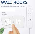 3 Pair Double sided adhesive wall hook , Wall Hooks , Double Wall Hooks , Suction Hook , stick hook , Wall-Sticking Hooks Without Punching and Nails, Hooks for Bathroom and Kitchen.. 