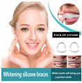 Snap On Smile Teeth Braces Invisible Veneer Aligner Natural White Cosmetic Teeth Cover Transparent Dental Veneer Perfect Smile Teeth Corrector and Instant Gap Filler. 