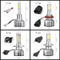 Infitary Mini LED Car Headlights Bulbs H7 For Auto Fog Lamp H4 H11 H8 HB4 H1 H3 HB3 9006 9007 H13 72W 12000LM 6500K Kits Bright. 