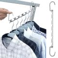 Clothes Hangers Organiser Space Saving Closet Magic Wonder Rack Multi Function. 