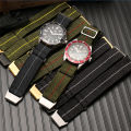 Nylon Sports Wristband For NATO Watch Strap 20mm 22mm Army Parachute Bag Nato Elastic nylon Strap Men Replace Band Bracelet Waterproof Lightweight And Breathable Strap With Tools. 