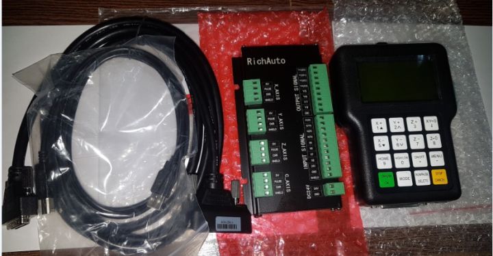 DSP A11 CNC Machine Controller System Richauto A11/ RICOCNC Black Colour