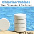 Chlorine Tablets (Pack of 5) | For Swimming Pools and Water Tank Cleaning. 