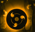 Naruto Sharingan Shape 3D Led Wall Lamp , Sharingan wall Lame for gaming room decor, Gamming Room decor , Home Decor Naruto Fans. 