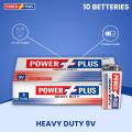 ORIGINAL BATTERY 9V POWER PLUS HEAVY DUTY. 