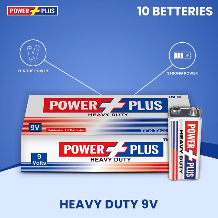 ORIGINAL BATTERY 9V POWER PLUS HEAVY DUTY | Daraz.pk