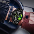 【ETOP】Waterproof Sport Rim Hub Wheel Wristwatch Car Quartz Men's Watches Man Watch original Red Green Watch Motorcycle watch. 