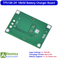 TP5100 5-15V 2A Lithium Battery Charger Module for 18650 Li-ion Cells, Fast Charging Protection Circuit Board by Electrica. 