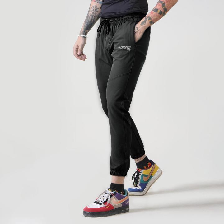 Hustlers only comfort joggers Trousers For Men & Boys (Jogger Pant) - Black