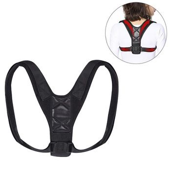 ADJUSTABLE Body Posture Corrector Belt (Back & Shoulder Support Brace) for Men & Women