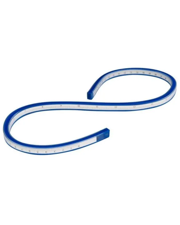 Flexible%20Curve%20Ruler%20Drafting%20Drawing%20Tool%20Plastic%20(30cm)%20-%20Image%202