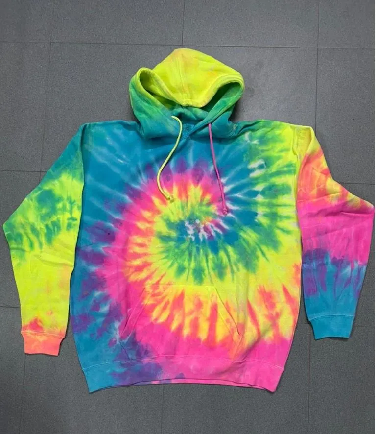 DNJs Tie n Dye Hoodies For Women For Girls