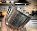 Hand Push Chopper 2L – Stainless Steel Manual Food Processor with 4 Curved Blades | Vegetable & Meat Cutter | Easy-to-Clean Portable Kitchen Chopper. 