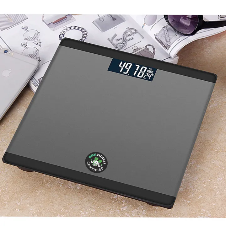 Tempered%208mm%20Glass%20Digital%20Body%20Weight%20Scale%20Bathroom%20Scale%20180%20KG%20with%20LCD%20Display%20Weight%20Machine%20-%20Image%202