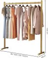 Square  Pipe Hanging Stand Sturdy iron Frame, Freestanding Clothing Rack For Hanging Clothes  Large Capacity Coat Rack For Bedrooms. 