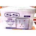 CHINA LIGHT PLUG SS 6 IN 1 | Multi Light Plug Socket Electric Switch board | LIGHT PLUG PROCELINE | China Light Plug SS 6 in 1 | Multi Light Plug Socket Electric Switch Board | Proceline Light Plug Socket for Efficient Power Distribution. 