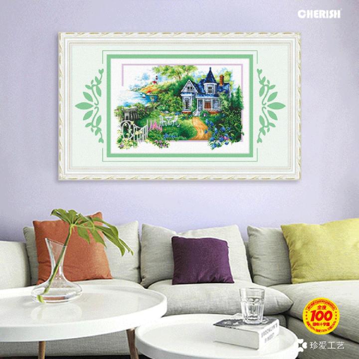 Embroidery Cross stitch DIY kit 90x65m