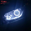Led Angel Eyes White Red Blue Yellow Moto Halo Ring Light Angel's Eye Headlamp DRL Daytime Running Lamp Led Bulb Car Accessories. 