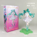 Hatsune Miku Handmade Cartoon First Second Generation Angel Long Hair Princess Beauty Model Ornaments. 