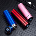 Smart LED Temperature Control Water Bottle Double Vacuum Flask Thermos Bottle – Digital Temperature Control Stainless Steel Water Bottles with LED Touch Screen – 500ml Leak-Proof– Keep Hot or Cold – Multicolor(1 Piece). 