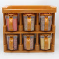 Spice Jars Rack | Masala jar box set | Best quality Masala Rack | available in  6 Pc, 8Pc ,9Pc. 