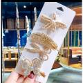 4Pcs Crystal Simulation Pearl Hair Clip For Women Fashion Gold Color Hairpins Girls hair accessories. 