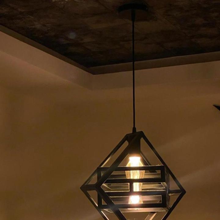 Double Box Hanging Light /ceiling lamp.
