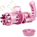 Bubble Machine Cool Toys Gift, 8-Holes Huge Amount Bubble Maker, Summer Outdoor Activities Toys for Boys and Girls. 