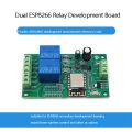 ESP8266 ESP-12F WIFI Relay Module 2CH 5V/8-80V Relay Switch Develop Board for IDE Smart Remot Control. 