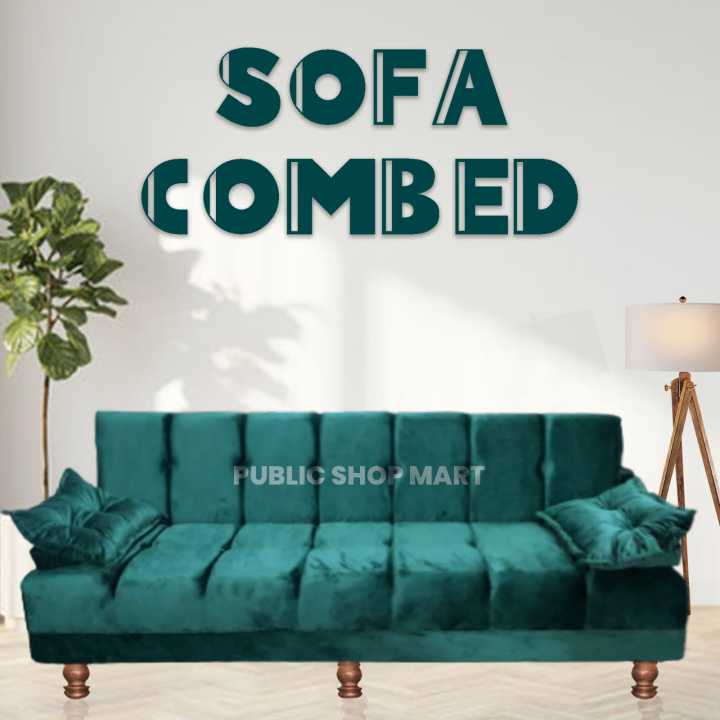 Sofa%20CumBed%203%20Seater%20Green%20%20Valvet%20&%20Custumize%20Colours%20Special%20offer%20Available%20-%20Image%203
