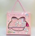 Sanrio stationery set high-looking Kuromi stationery box crayon pencil set children's gift. 