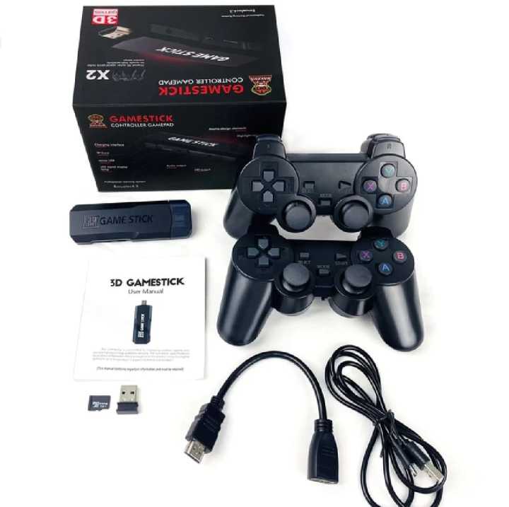 Game%20Stick%20X2%20Plus%2064GB%2037,000%20Plus%20Games%204K%20Game%20Stick%203D%20HD%20Retro%20Video%20Game%20Console%202%20Wireless%20Controller%2030%20plus%20Emulator%20For%20PS1/N64/DC%20MORE%20-%20Image%203