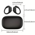 Premium Wireless HiFi Stereo Ear Hook Earbuds - Enjoy Rich Audio with TWS BT 5.3, Noise Reduction & Waterproof Design!. 