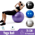 75CM Antiburst Exercise Gym ball with air pump, yoga ball, yoga ball 75cm, exercise ball. 