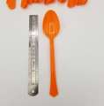 LIGHT ORANGE SPOONS FOR ORANGE THEME PACK OF 20 ORANGE SPOONS. 