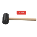 Rubber Mallet Tile Setter Wood Handle Rubber Hammer. 