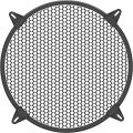 12 inch plastic Mesh Round Car Woofer Cover Speaker Grill Auto Speaker Parts Car Audio Subwoofer Grill Cover Guard Protector Grille Car Audio Speaker Grills Cover Case Replace. 