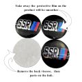 4pcs 56mm F1 GT SSR ZUMBO Prodriue GTS Vorsteiner Car Wheel Center Hub Cap Sticker Auto Tire Emblem Badge Decal. 