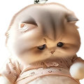 Pot-bellied Cat Decoration Cute Pot-bellied Cat Acrylic Hanging Decoration for Christmas Tree Car Big Belly Kitten Ornament for Home Car Mirror Rearview Mirror Cat Decoration. 