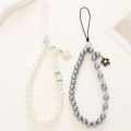 Mobile Phone Chain Small And Fresh Mobile Phone Peripherals Bracelets Anti-fall Rope Mobile Phone Accessories Sweatproof Pearl. 
