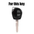 2 Button Silicone Car Remote Key Cover Case For Suzuki Swift Ignis Vitara Liana Ciaz Baleno Car Key Fob Case Cover Shell Decor. 