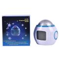 Music LED Star Sky Projection Digital Alarm Clock Calendar For Children Gift. 
