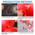 Pack Of 2. Balloon Arch tape 16 feet (5 Meter) and 100 Glue Dots Stickers Removable. Birthday Party Decoration, Happy Birthday,Weddings, bridal shower. 