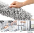 Microfiber Feather Fan Cleaner Duster|Bendable extendable Ceiling Fan Brush with 30-100inches Extension Pole|Washable Duster to Remove dust in Ceiling Fan Window Blinds Furniture. 